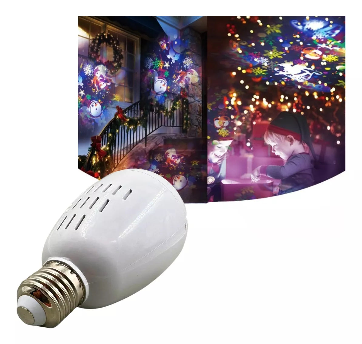 Bombillo Proyector Navideño Led 🎄PREVENTA NAVIDEÑA 🎅 OFERTA