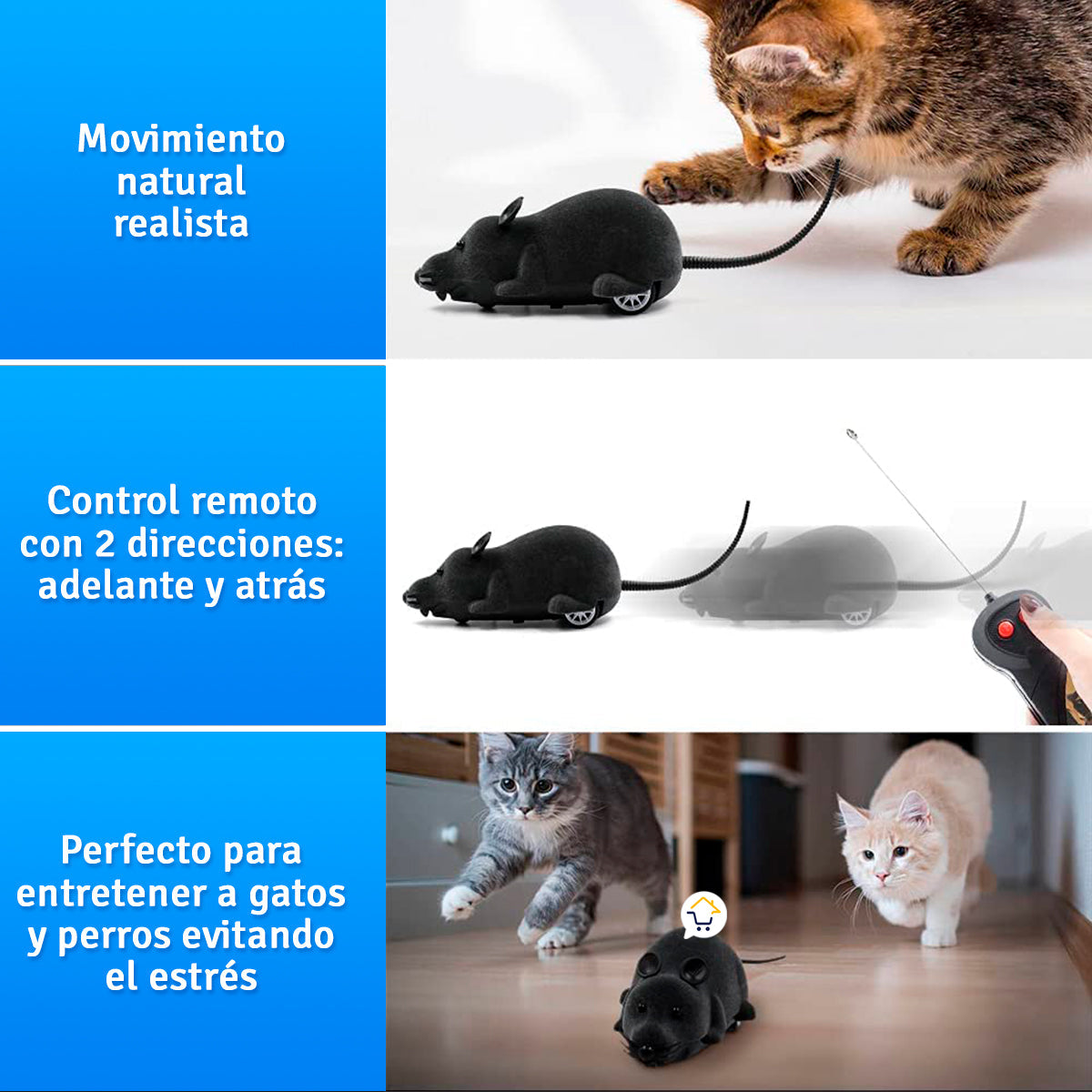 JUGUETE RATÓN CONTROL REMOTO