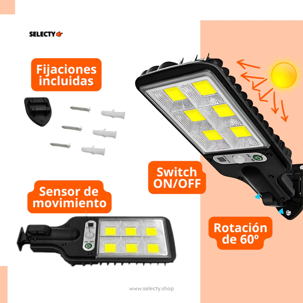 Sunlight™ Lampara Solar Led