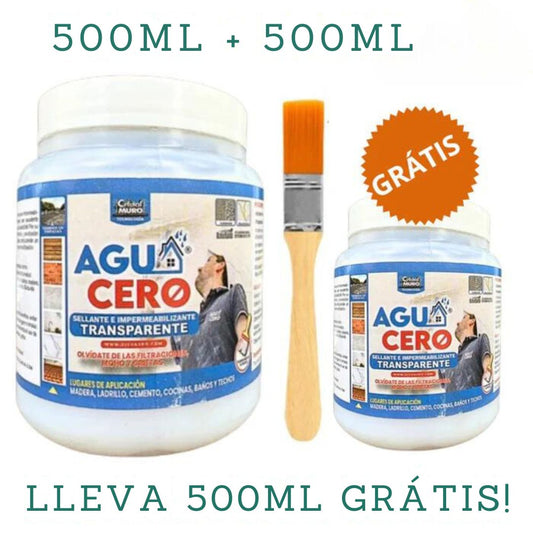 Sellador impermeabilizante invisible de 500ml + 1 gratis de 500ml