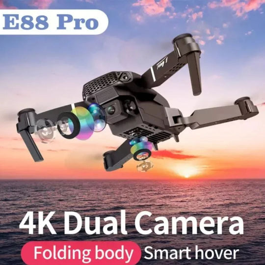 DRONE E88 PRO CON DOBLE CAMARA