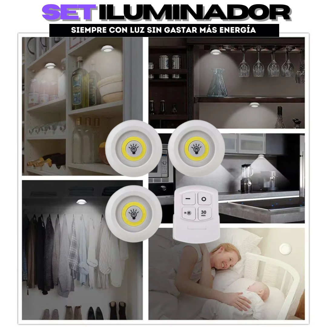 Luces LED X3 ¡Ilumina tu hogar!